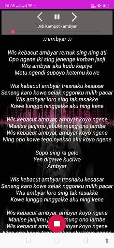 Karaoke Didi Kempot Offline screenshot 6