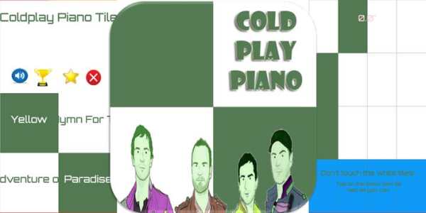 Coldplay Piano Tiles screenshot 1