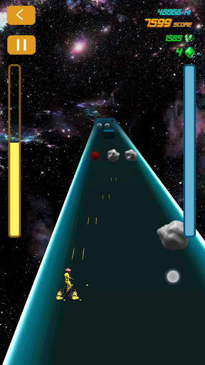 Hover Jet 3D : Sci-fi Endless Running Game screenshot 1