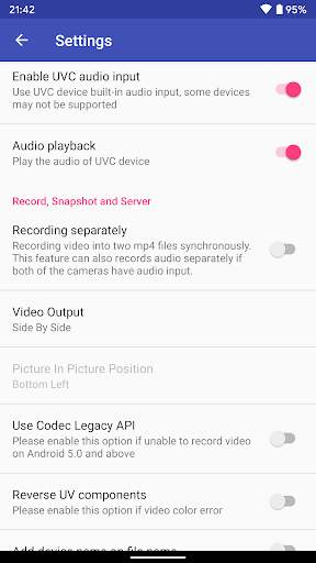 USB Dual Camera - Connect 2 USB WebCams скриншот 7