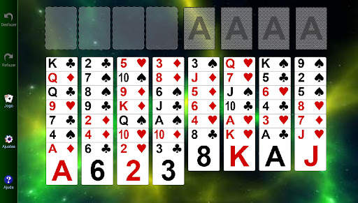 150  Pacotes do Jogo Paciência screenshot 12