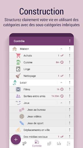 Time Planner: Horaire, Tâches screenshot 1