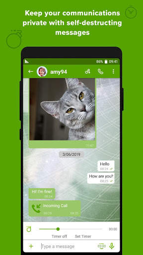 Crypviser Secure Messenger screenshot 2