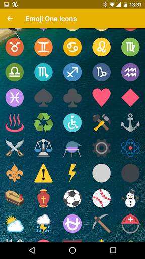 Emoji One Icon Pack скриншот 4
