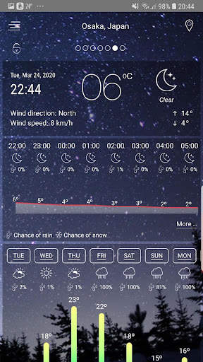 Weather screenshot 2