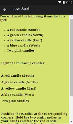 Free American Magic Spells screenshot 2