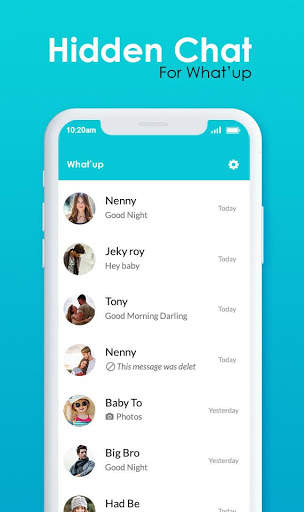 Watsup Hidden Chat screenshot 1