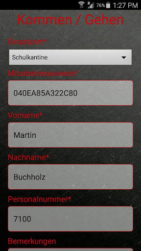 Zeiterfassung & Anwesenheit screenshot 4