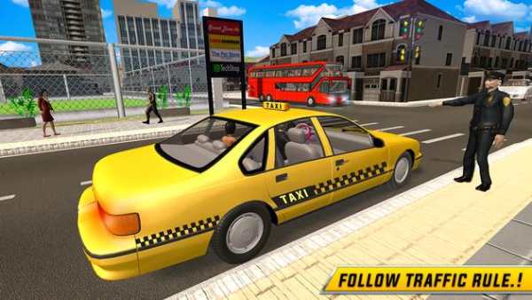 Racing In Taxi screenshot 5