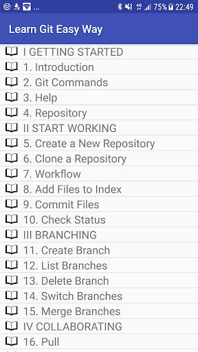 Learn Git Easy Way скриншот 1