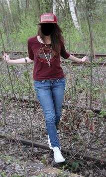 Beautiful Girl Jeans Style Photo Frames screenshot 4