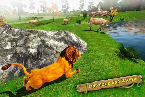 Wild Lion Simulator Games screenshot 4