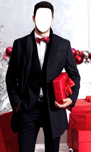 Christmas Men Photo suit screenshot 8