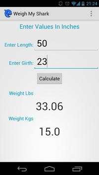Weigh My Shark screenshot 1