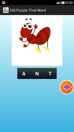 Kids Puzzle : Find Word скриншот 2