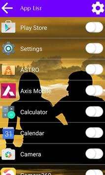 Romantic App lock Theme screenshot 1