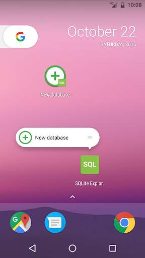 SQLite Explorer screenshot 1