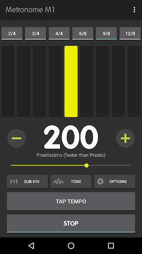 Metronome M1 screenshot 6