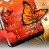 ikon Orange Butterfly Keyboard