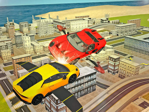 Flying Sport Car Simulator2016 screenshot 9