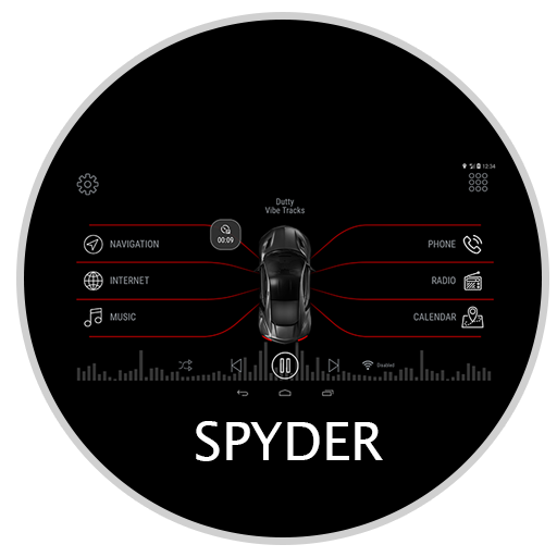 Spyder - theme for CarWebGuru launcher icon