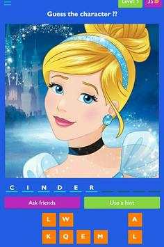 Disney Princess Cinderella Quiz Game screenshot 2