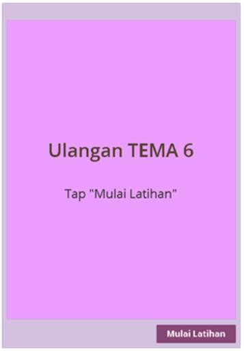 Latihan Soal SD Kelas 5 Tema 6 screenshot 3