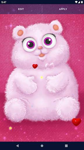 Cute Fluffy Live Wallpaper screenshot 5