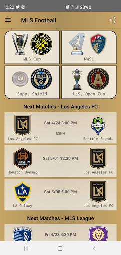 MLS Football screenshot 1
