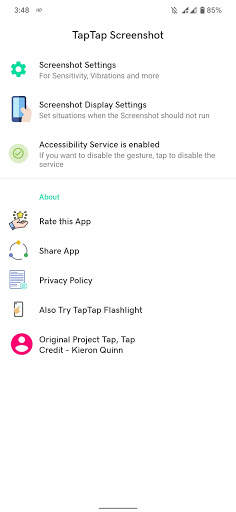 TapTap Screenshot - Android 11 Gesture screenshot 1