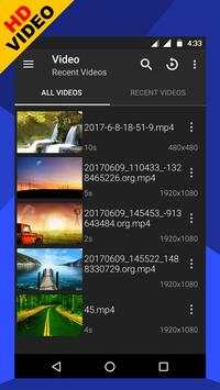 HD MX Video Player 3 تصوير الشاشة