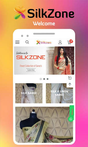 Silk Zone - Sarees Suits Shopping App screenshot 2