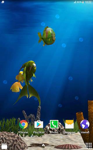 Aquarium Fish 3D Wallpaper screenshot 6