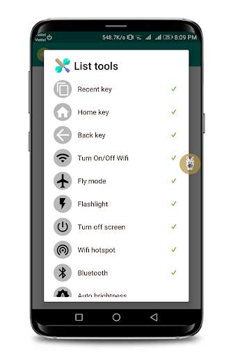 Shortcut Tool Control Floating Bar screenshot 6
