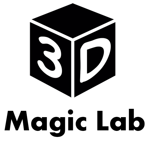 Coloring live 3D magic lab icon