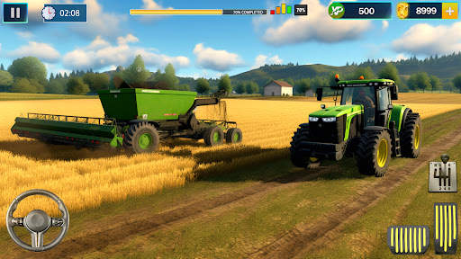 Farming Game: Tractor Driving screenshot 2