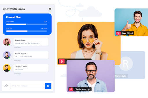 Video Call Meeting Free - Video Chat & Messenger screenshot 4