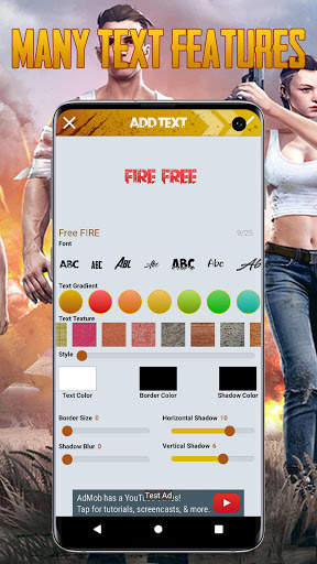 Smoke free-fire Name Art screenshot 4
