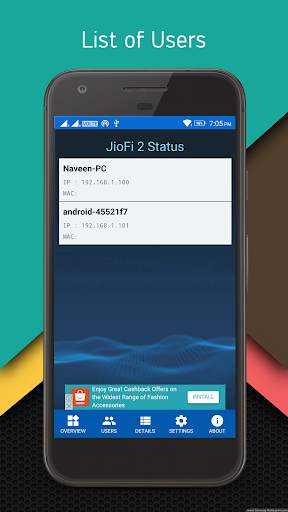 JioFi 2 Status [No Ads] screenshot 5