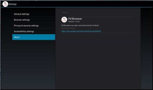 Pd Browser screenshot 9