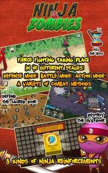 Ninja and Zombies screenshot 9