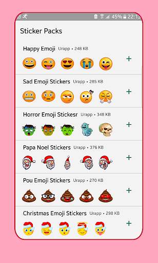 😷Funny Emoji Stickers for WhatsApp WAStickerApp🥸 screenshot 3