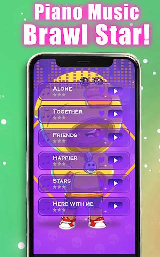 Piano for Brawl BS Stars Tiles Pro screenshot 2