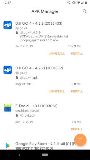 APK Manager screenshot 1