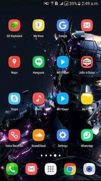 Launcher Theme Galaxy S8 Edge screenshot 2