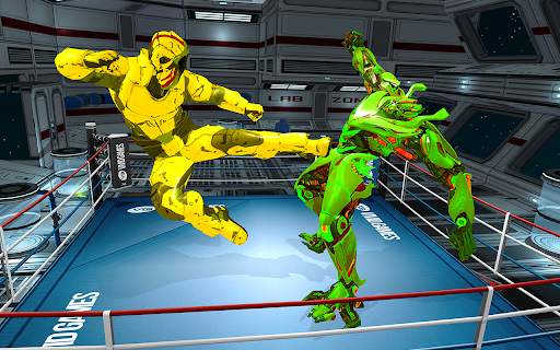 Robot Fighting 3D : Street Fighting Kang Fu Game screenshot 1
