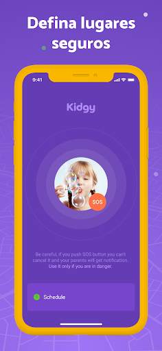 Mobile Tracker App - Kidgy screenshot 3