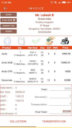 Aads - Billing and Invoicing app for Retail shops screenshot 4