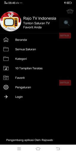 Rajo TV Online Indonesia screenshot 2