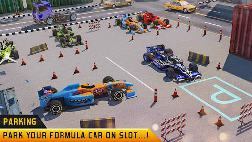 Formula Racing Car Parking Free Game screenshot 5